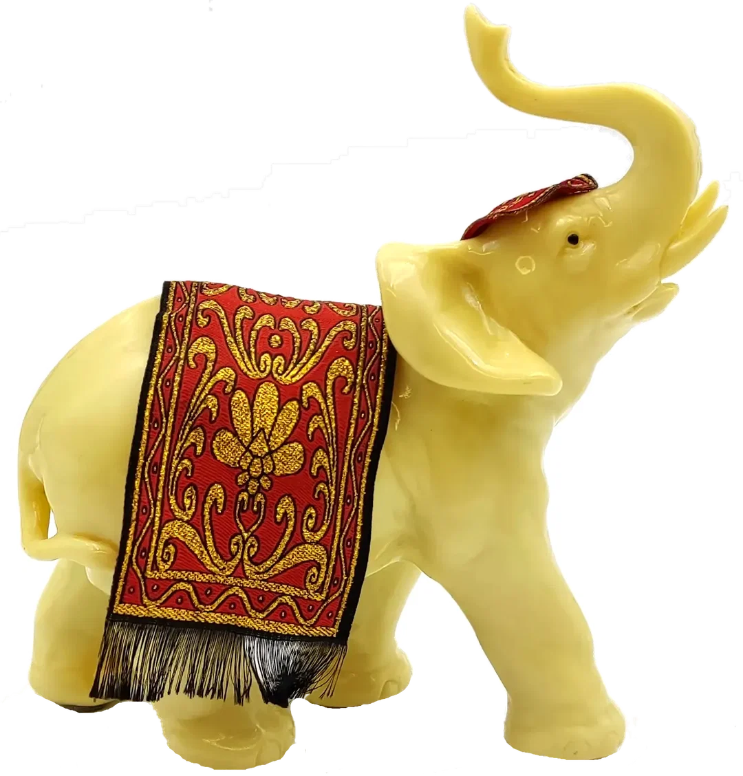 Vintage Elefant aus Galalith (Kunsthorn) – Bild 3