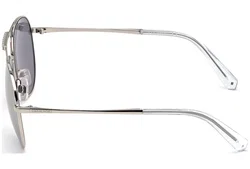 Swarovski Damen Sonnenbrille – Aviator Stil – Silber – Kristallsteg – inkl. Original Etui - Bild 3