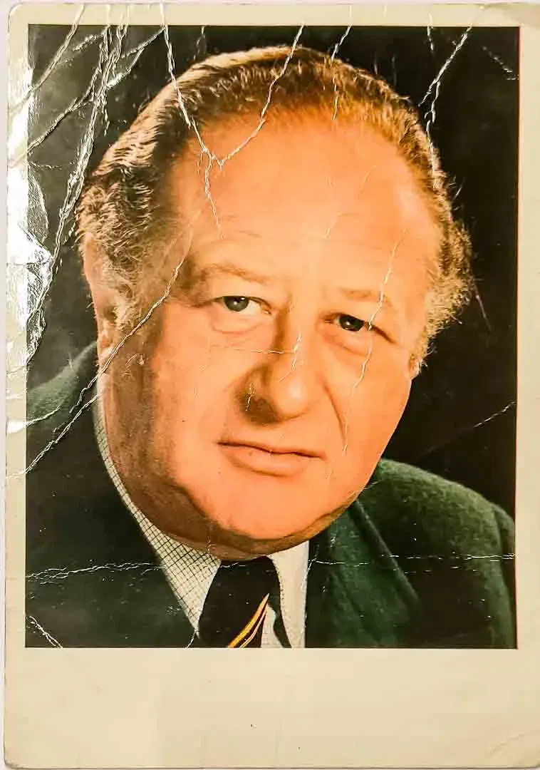 Autogrammkarte Bruno Kreisky – signiertes Porträtfoto - Bild 2