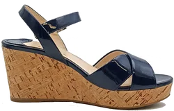 Prada Damenwedges dunkelblau Gr. 38 – Vorschau 7