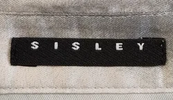 Sisley Damenhemd grau gemustert Gr. M - Bild 3