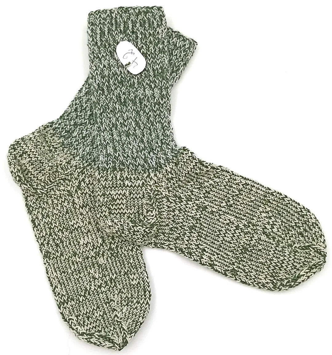 Handgestrickte Wollsocken Gr. 42 - Bild 4