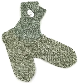 Handgestrickte Wollsocken Gr. 42 - Bild 1