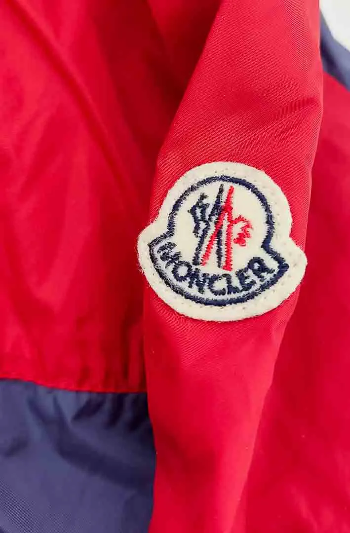 1 Stk. Windbreaker Moncler, Rot/Blau, Gr.3 – Bild 2