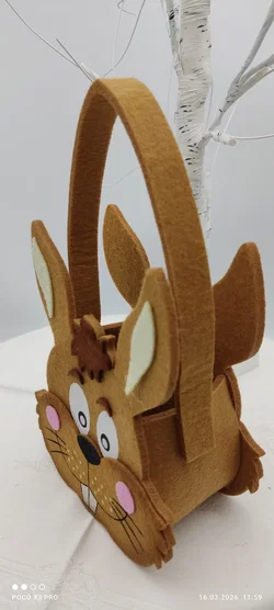 Filz-Körbchen Hase | Oster-Schatz - Bild 4