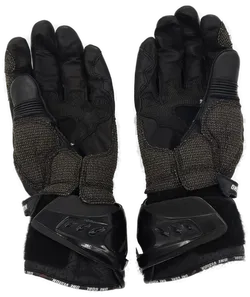 Paar Supertech Motorradhanschuhe Alpinsstar in Schwarz - Bild 2