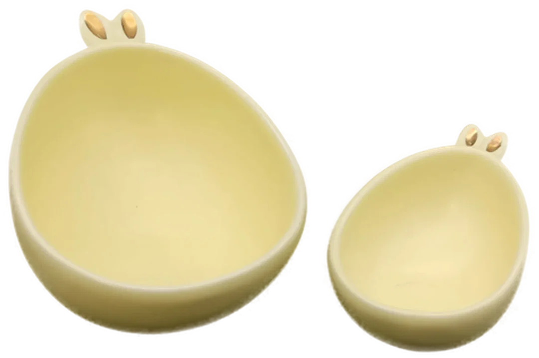 Osterschalen pastellgelb - Bild 1