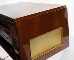 Hornyphon Musikmeister Röhrenradio mit Philips Plattenspieler, 51×28×33 cm - Bild 3