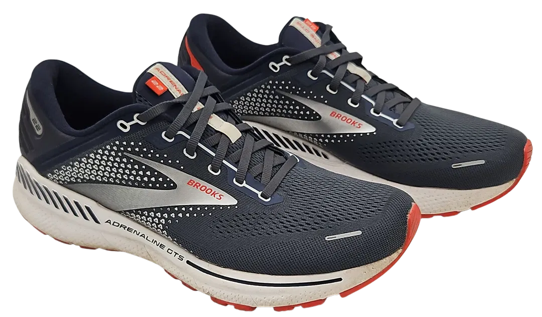 BROOKS ADRENALINE GTS 22 Herren Sportschuhe, grau - EU 45,5 - Bild 4