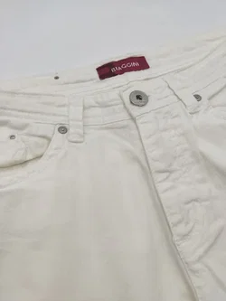 Biaggini Herren Jeans weiß - UK 40 - L (EUR 50) - Bild 4