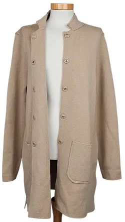 CHELSEA ROSE Damen Wollweste, braun - Gr. L  - Bild 2