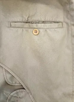 Banana Republic Herren Trenchcoat beige Gr. L - Bild 8