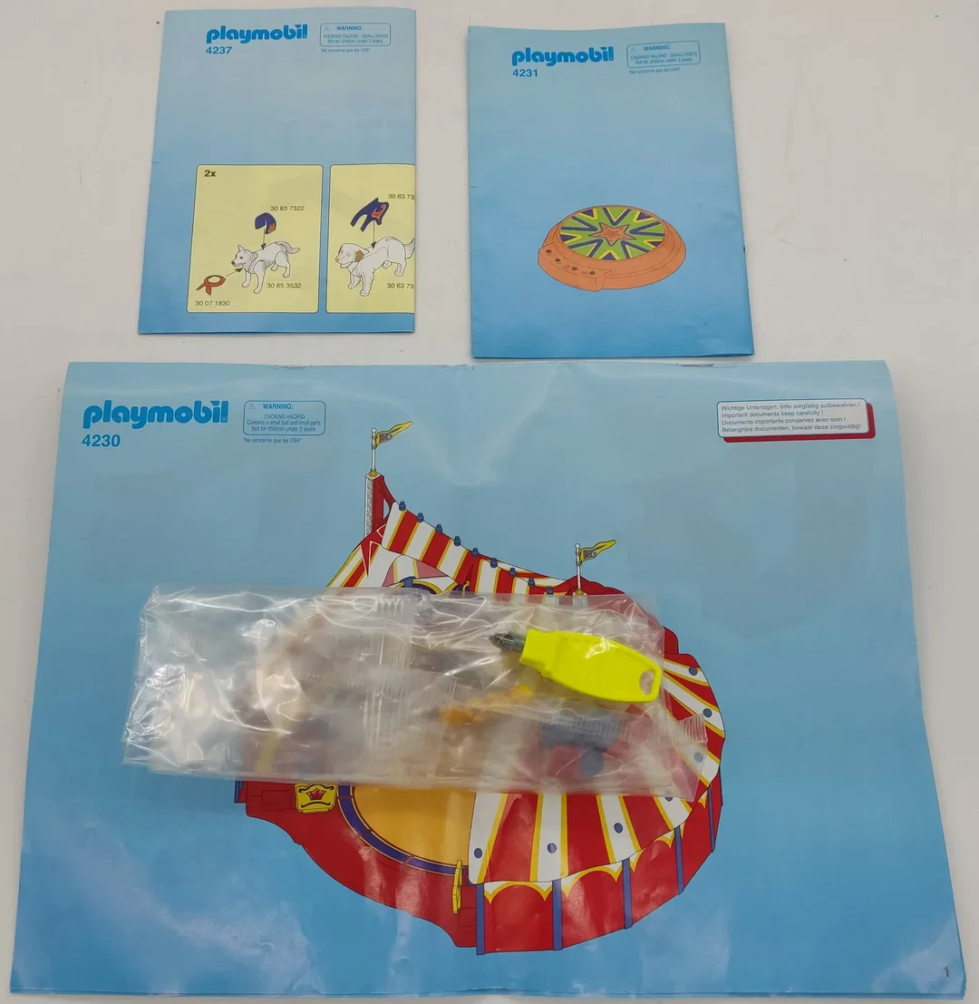 Playmobil Zirkus, Zirkuskapelle mit 4 fach Soundmodul, Hundezirkus, Artisten und Zauberkünstler – Bild 13