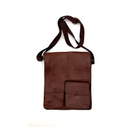 PAT CALVIN Herren-Umhängetasche, dunkelbraun - Bild 1