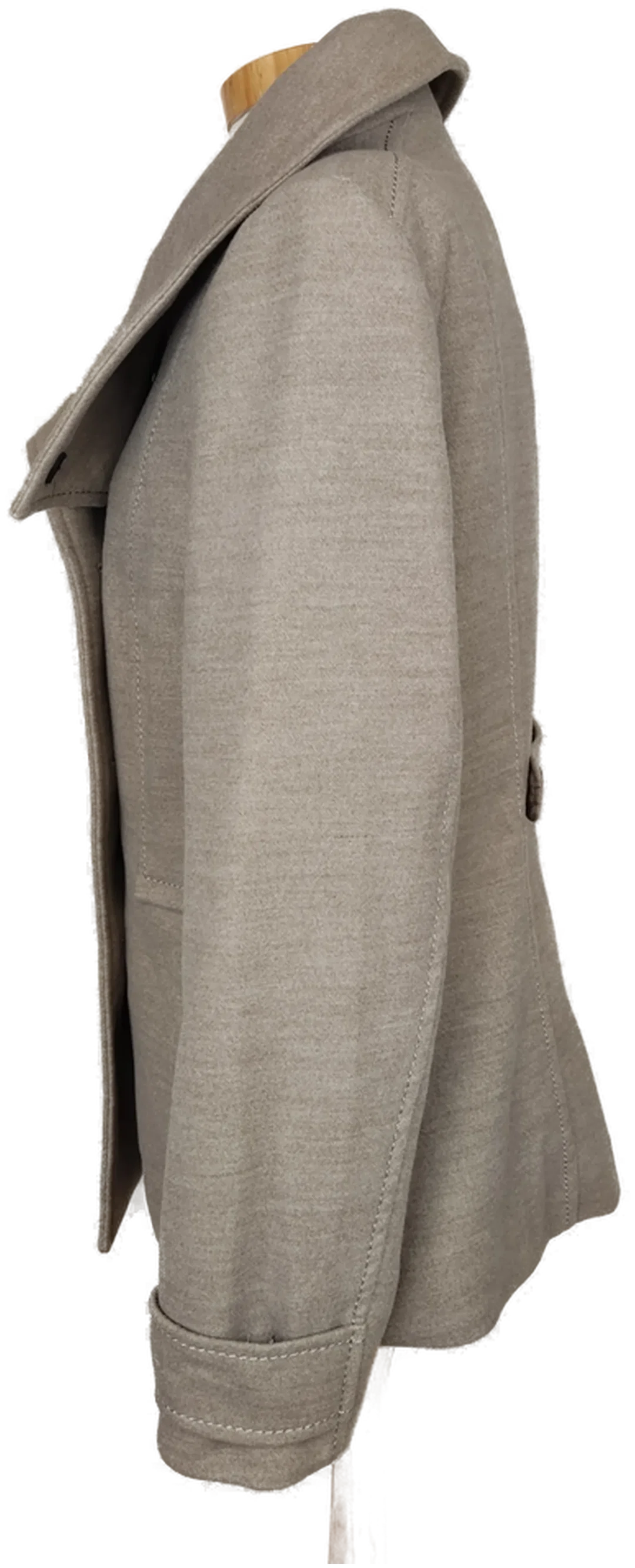 [NEU] H&M Damen Mantel, graubraun - L/40 – Bild 3