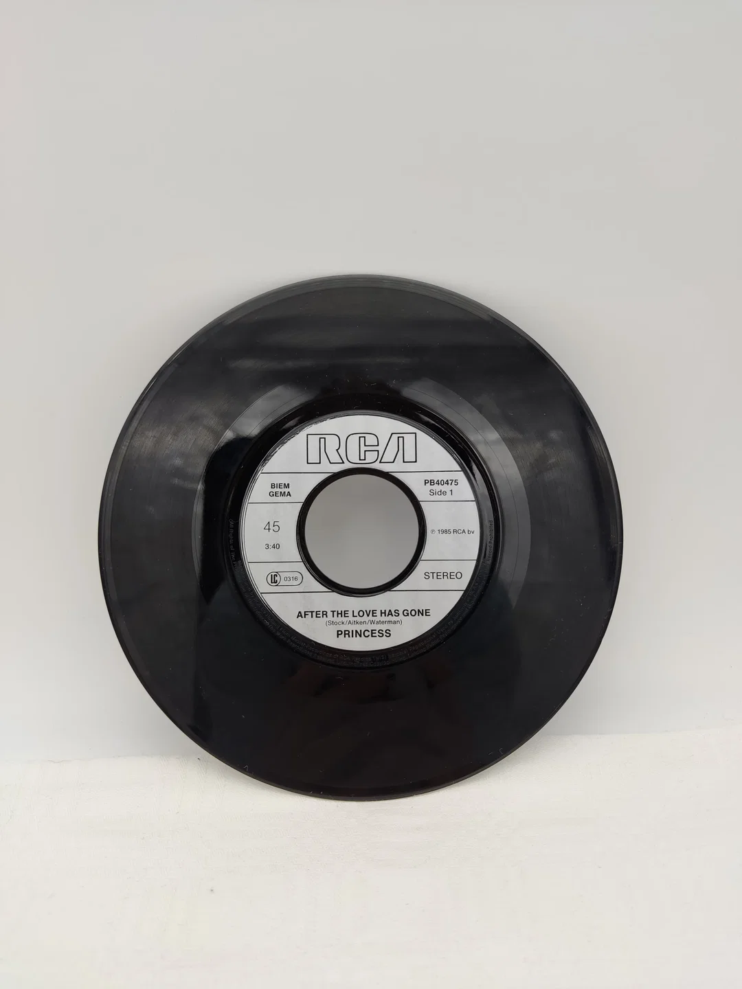 Single-Langspielplatte - Princess - After the love has gone – Bild 3