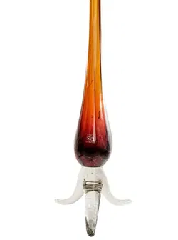Vase SIA-Collection Glas Orangeton ca. 125 cm hoch - Bild 4