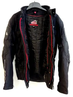 Hein Gericke Motorradjacke Herren schwarz - Gr. 54 - Bild 11