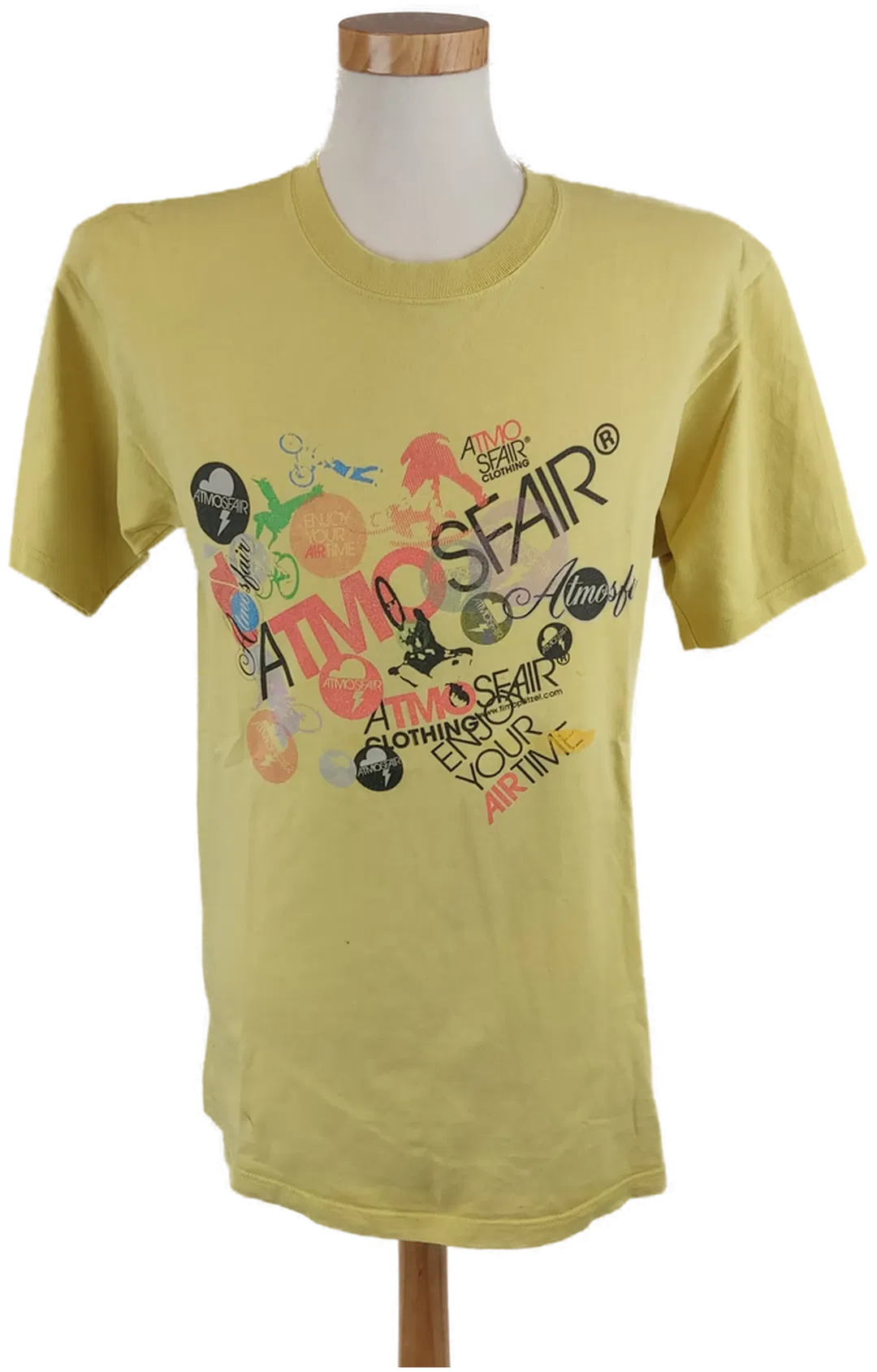 ATMOSFAIR CLOTHING Herren T-Shirt gelb - Gr.50 - Bild 4