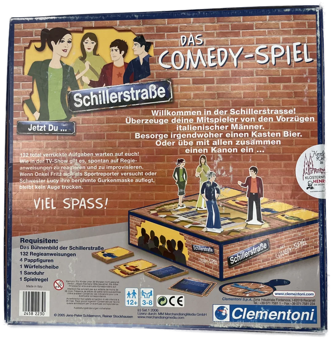 CLEMENTONI Schillerstraße Gesellschaftsspiel ab 12 Jahre – Bild 2