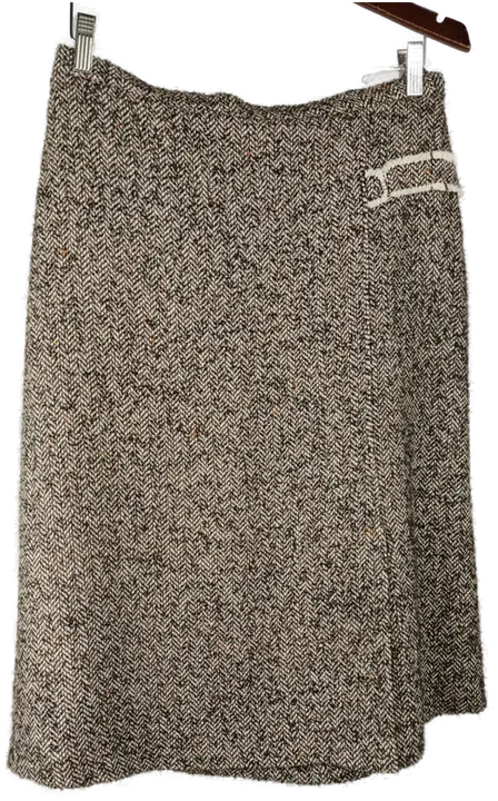  Ch!cc Damenrock midi gemustert braun- 42/XL - Bild 4