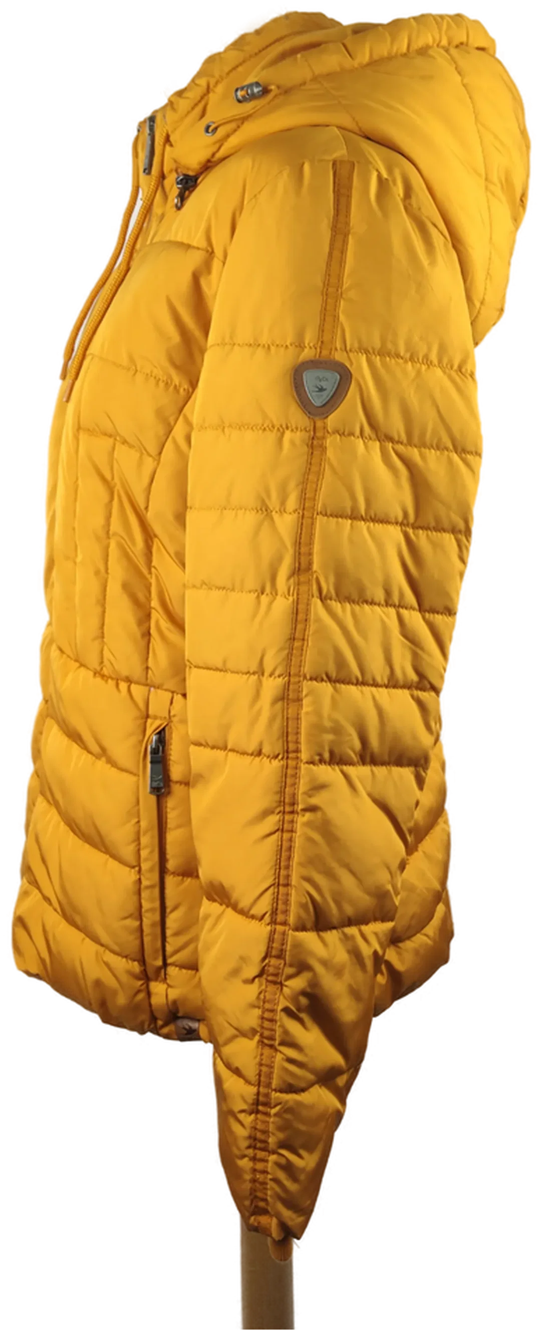 Damenjacke Größe 40 aus Polyester in Senfgelb | Winter-Chic – Bild 3