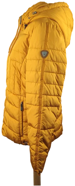Damenjacke Größe 40 aus Polyester in Senfgelb | Winter-Chic – Vorschau 3