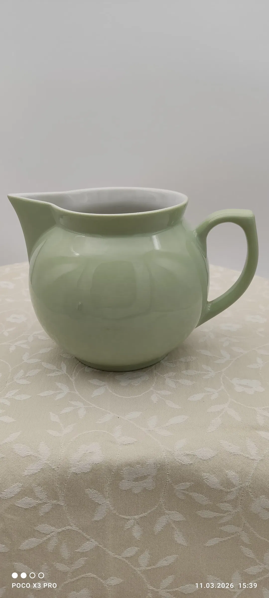 Porzellan große Kanne, Krug 1 L - Bild 4