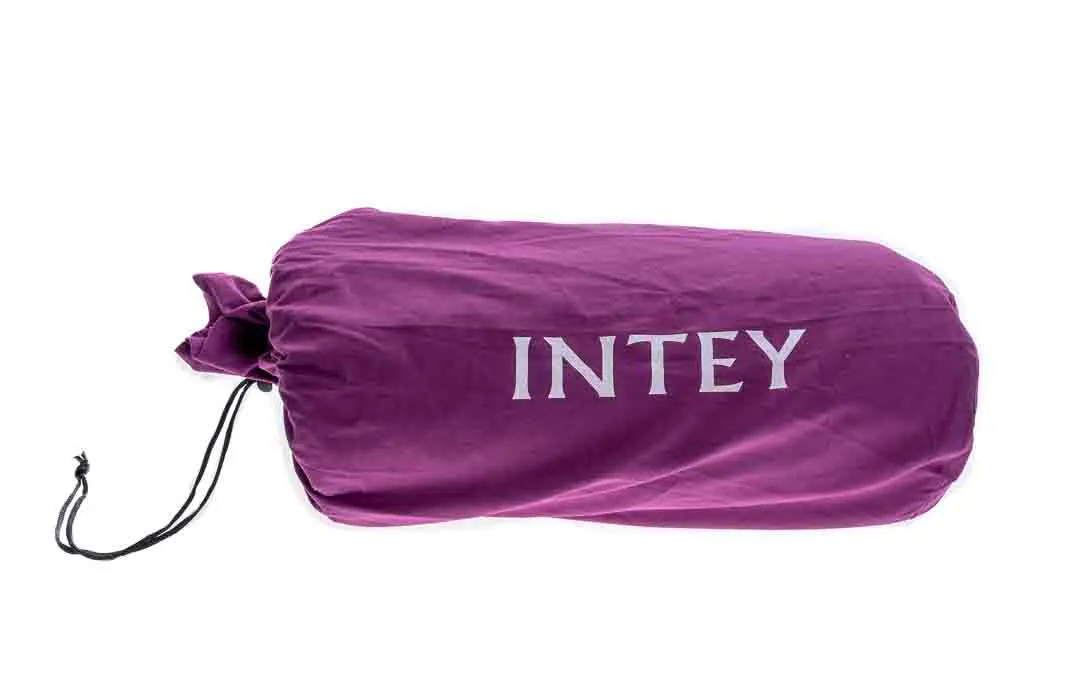 INTEY Akupressur-Set mit Matte, Polster und Tasche in lila – Bild 3