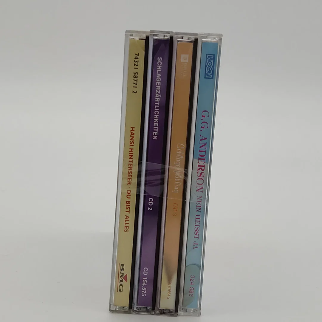 Schlagerhits Kombo - G.G. Anderson - Ja heißt nein, Schlagerfrühling - CD3, Schlagerzärtlichkeiten - CD2, Hansi Hinterseer - Du bist alles – Bild 2
