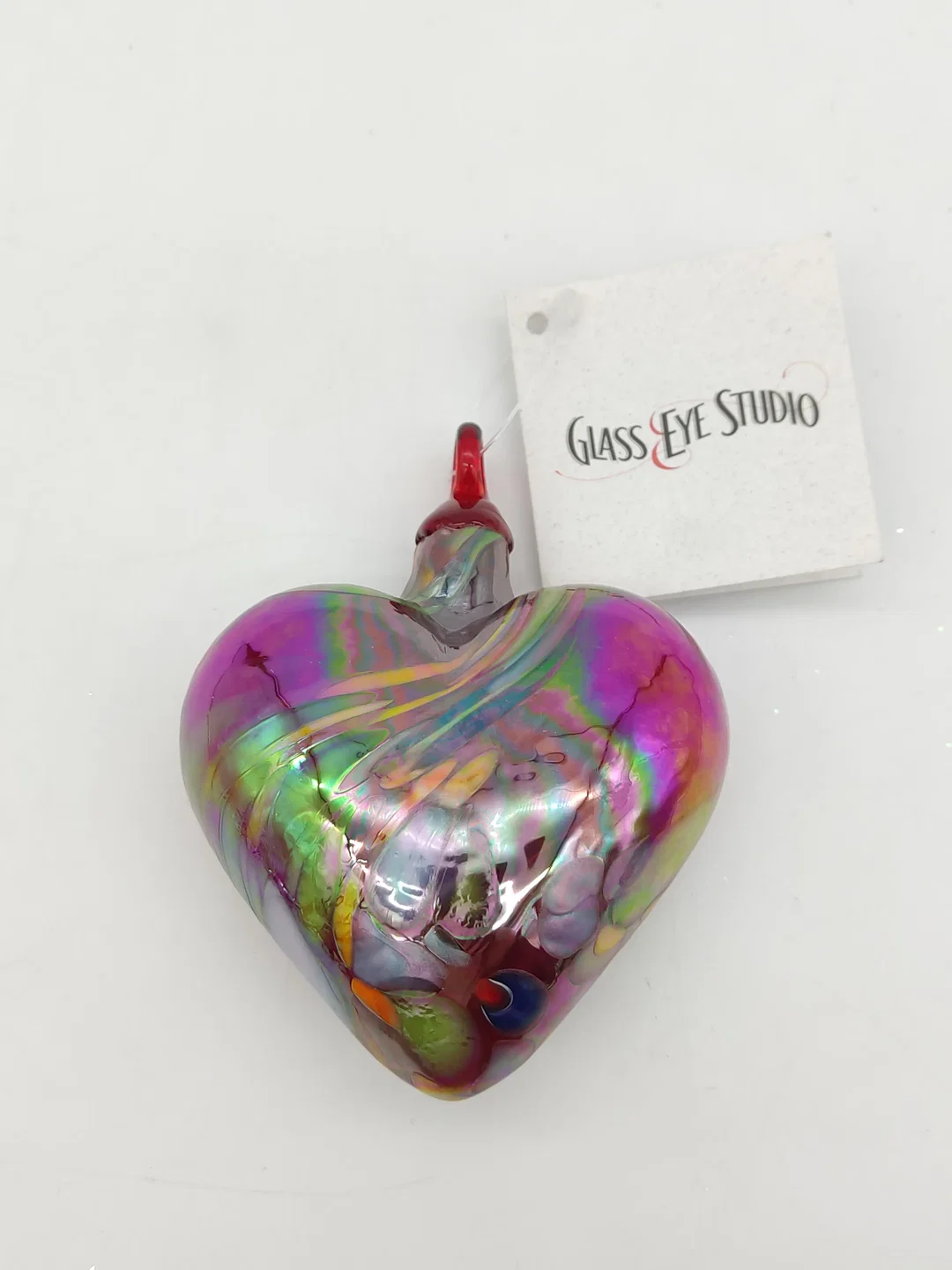 Designer Glas Herz (Glass Eye Studio) – Bild 2