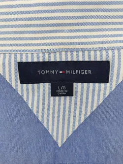 Tommy Hilfiger Herren Hemd blau Gr.L - Bild 3