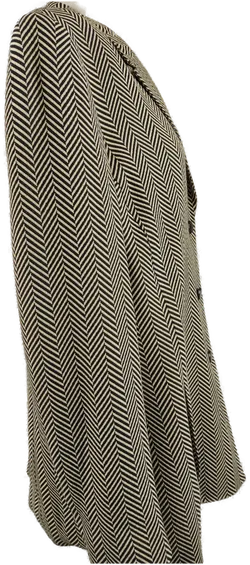 Frankenwälder Damenblazer / beige-schwarz gemustert - XL/42 - Bild 3