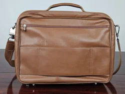 LONGCHAMP 1948 Vintage Leder Aktentasche, braun  - Bild 2