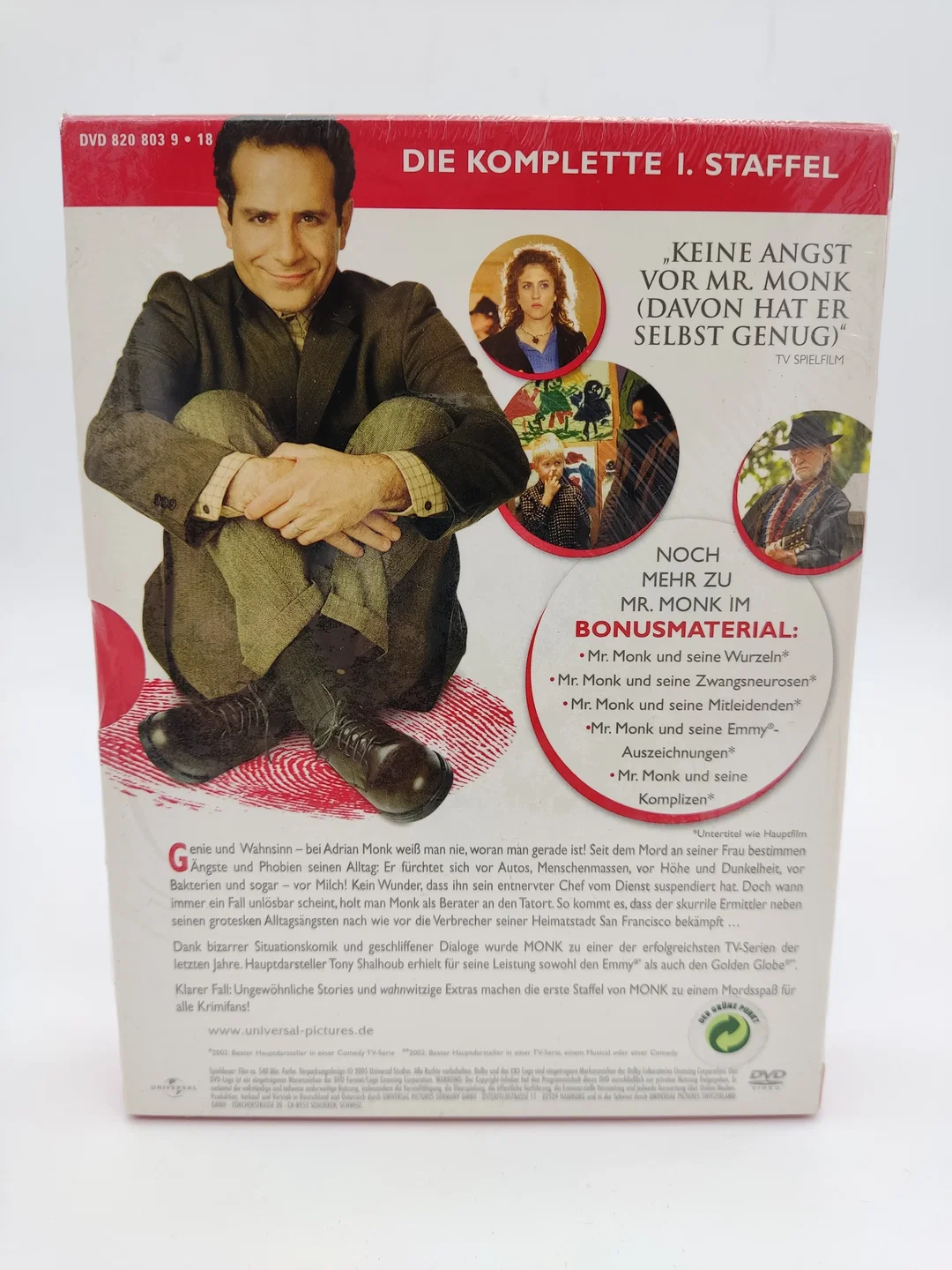 DVD "Monk" 1.Staffel – Bild 2