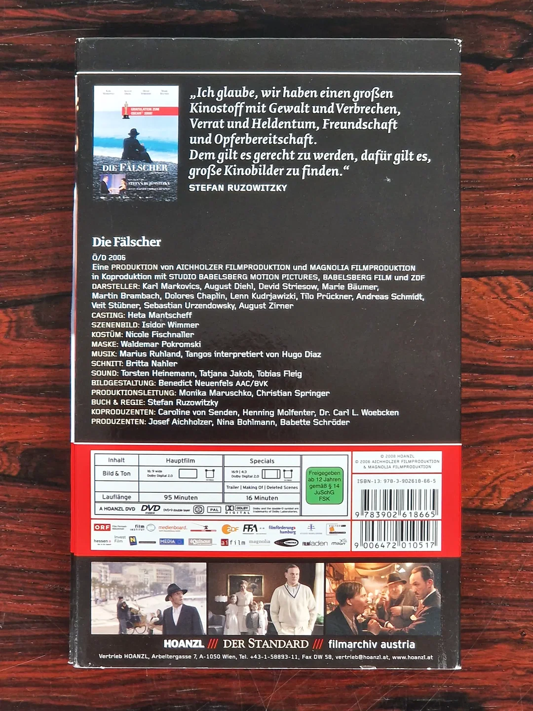 Der Standard - Edition Österreichischer Film - Nr. 101 - Die Fälscher - Film - DVD - Digipak – Bild 2