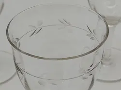 6x Weingläser aus Kristall - Bild 8