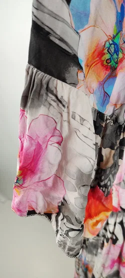 Maxikleid New Collection Geblümt Viskose | Sommerleicht - Bild 5