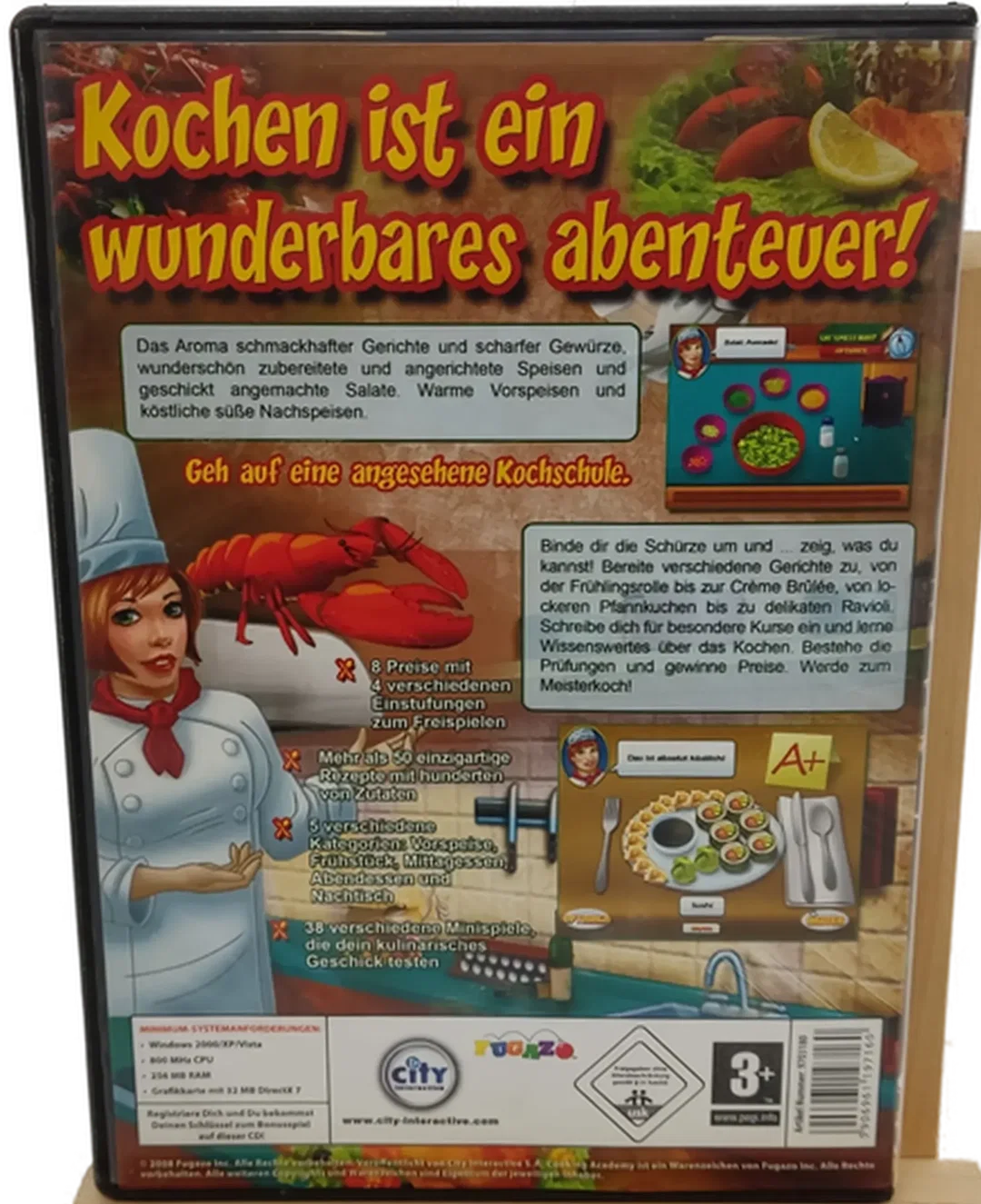 PC Game CD-ROM Cooking Academy – Bild 2