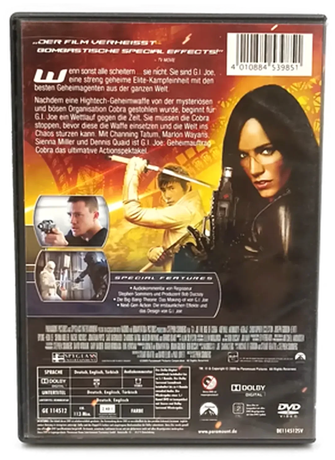 DVD "G.I.Joe - Geheimauftrag Cobra" – Bild 2