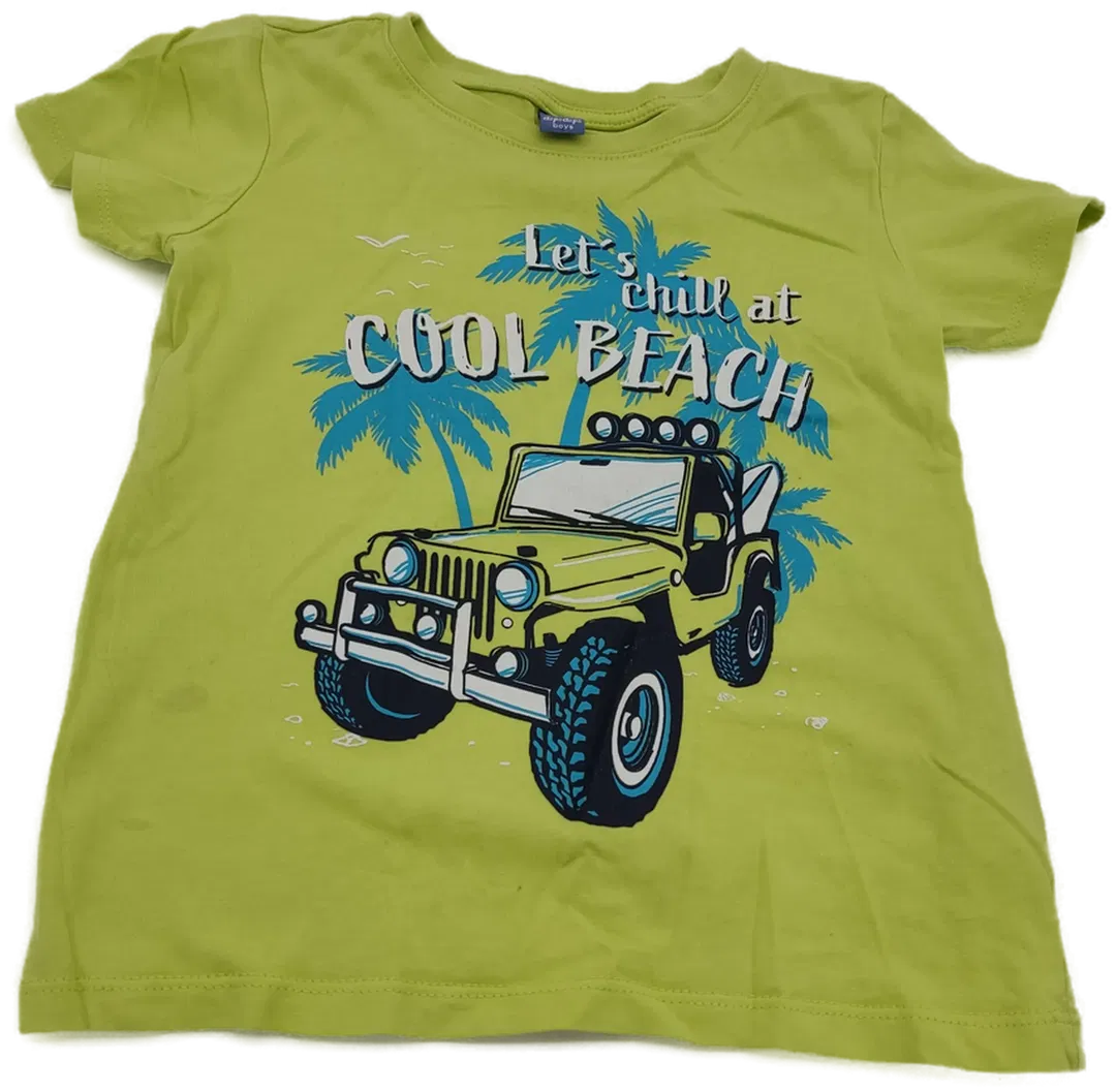 dopodopo boys - Jungen T-Shirt, grün - Gr. 116 - Bild 4