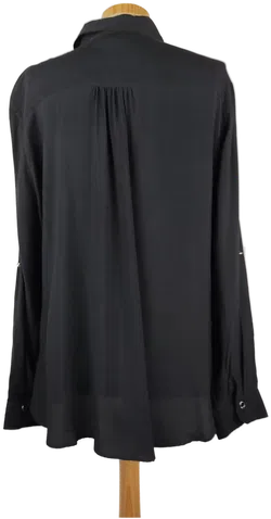 Sixth Sense Damenbluse schwarz langarm - XXXL/46 - Bild 2