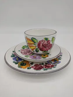 Gmundner Keramik Kaffee/Teeservice 'Bauernblume' - 11-teilig - Bild 12