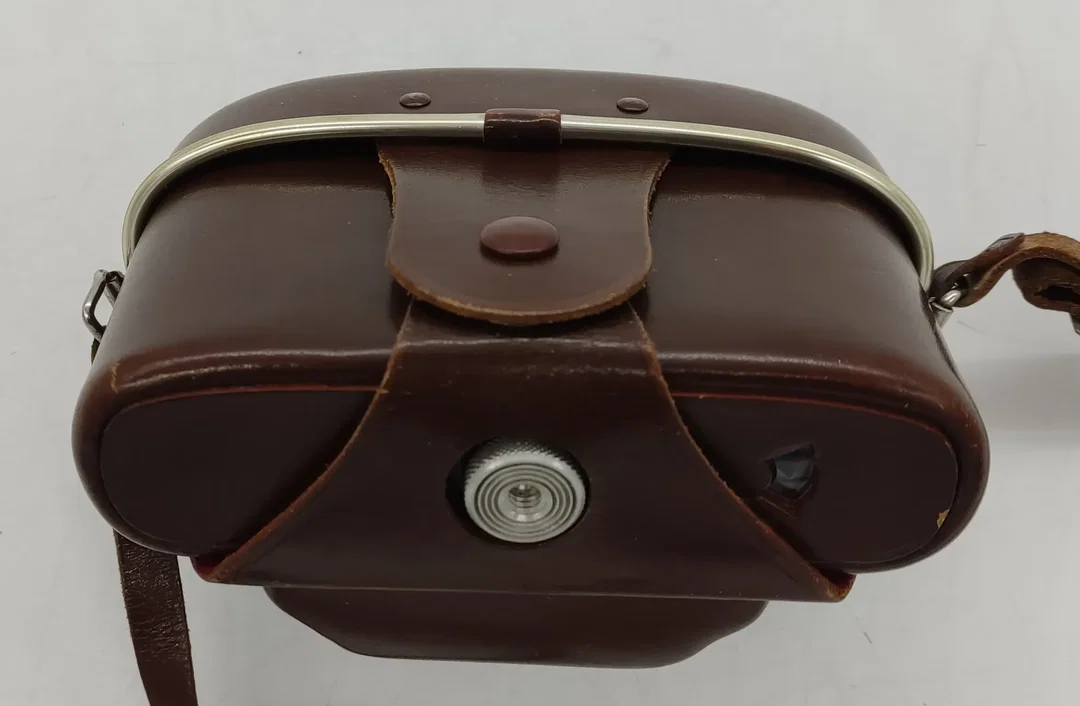 Dacora Kamera Dignette L mit Ledertasche (Verschluß Defekt) Dekokamera – Bild 3