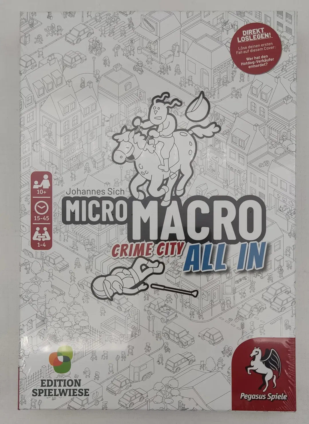 Pegasus Spiele - MicroMacro: Crime City 3 – All In (Edition Spielwiese) - Bild 4