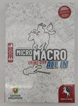 Pegasus Spiele - MicroMacro: Crime City 3 – All In (Edition Spielwiese) - Bild 1