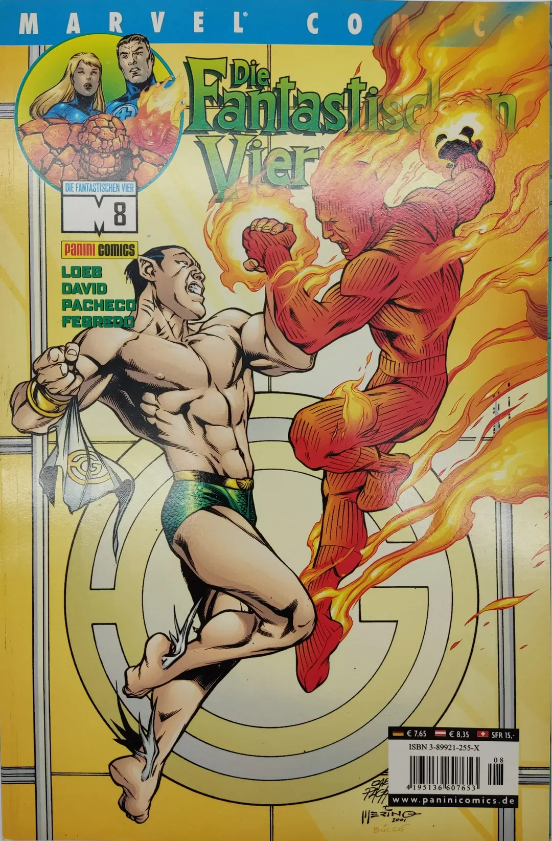 Die fantastischen Vier - Band 8 (Comic) - Carlos Pacheco, Jeph Loeb, Peter David, Duncan Fegredo - Bild 1