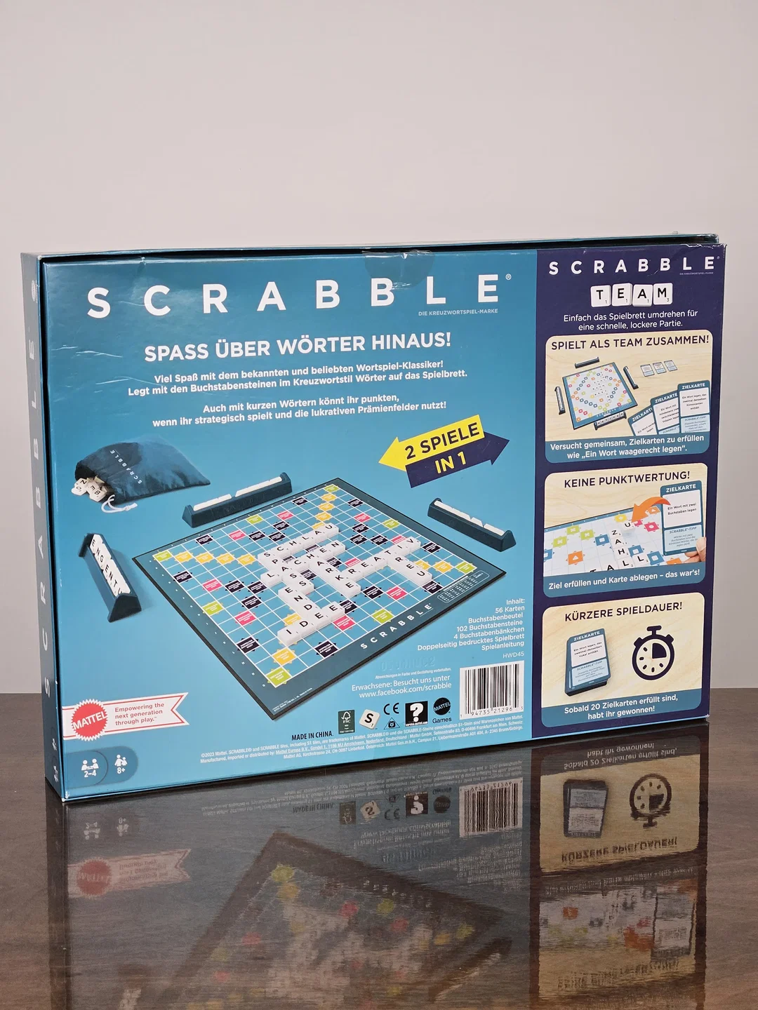 SCRABBLE TEAM VARIANTE - Gesellschaftsspiel - MATTEL  – Bild 2