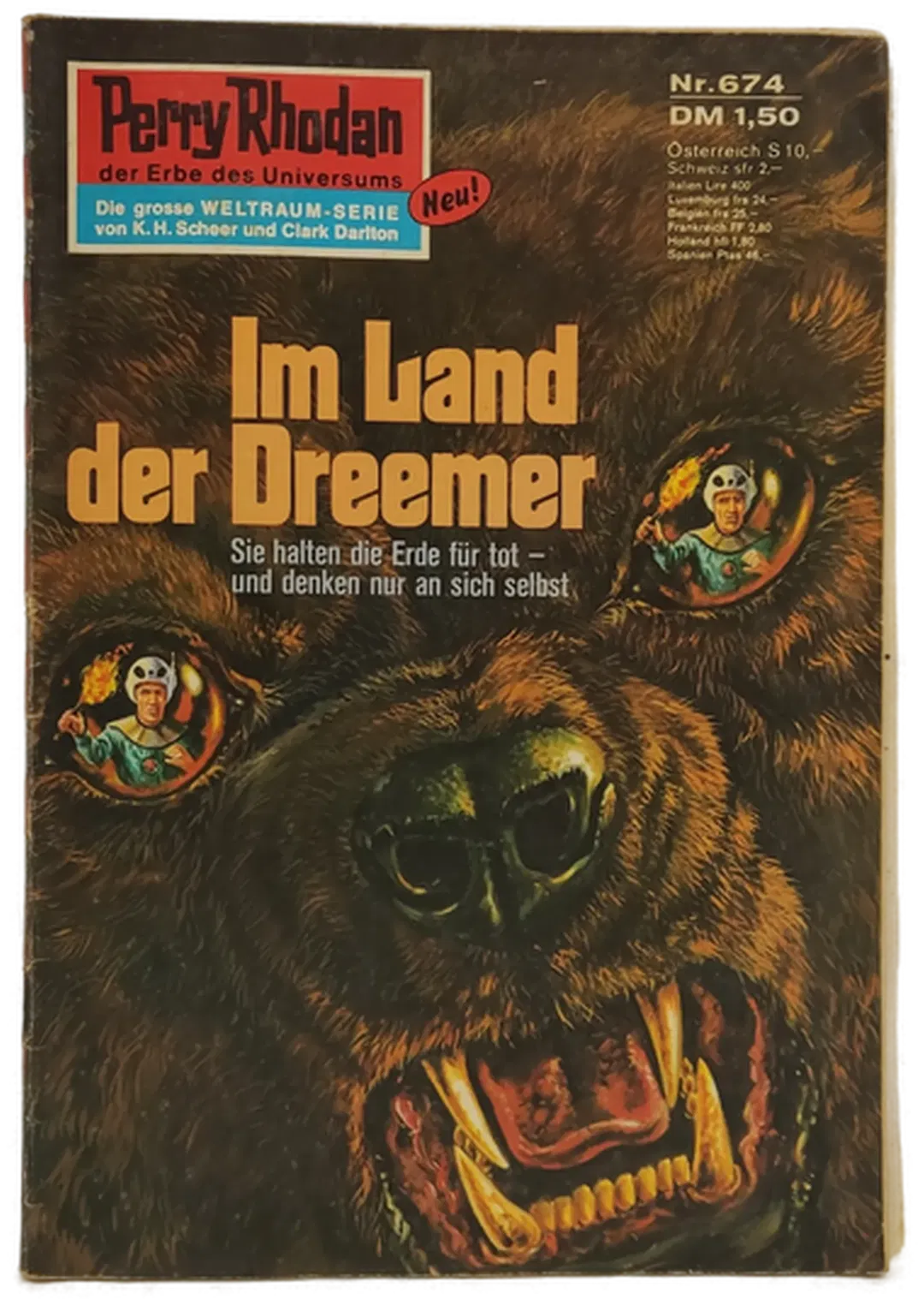  Romanheft Perry Rhodan Im Land der Dreemer Erstauflage Nr.674 - Bild 1