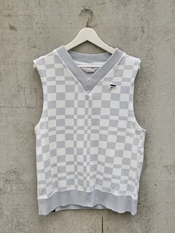 Puma Herren Pullunder, grau/weiß- Gr. S – Vorschau 1